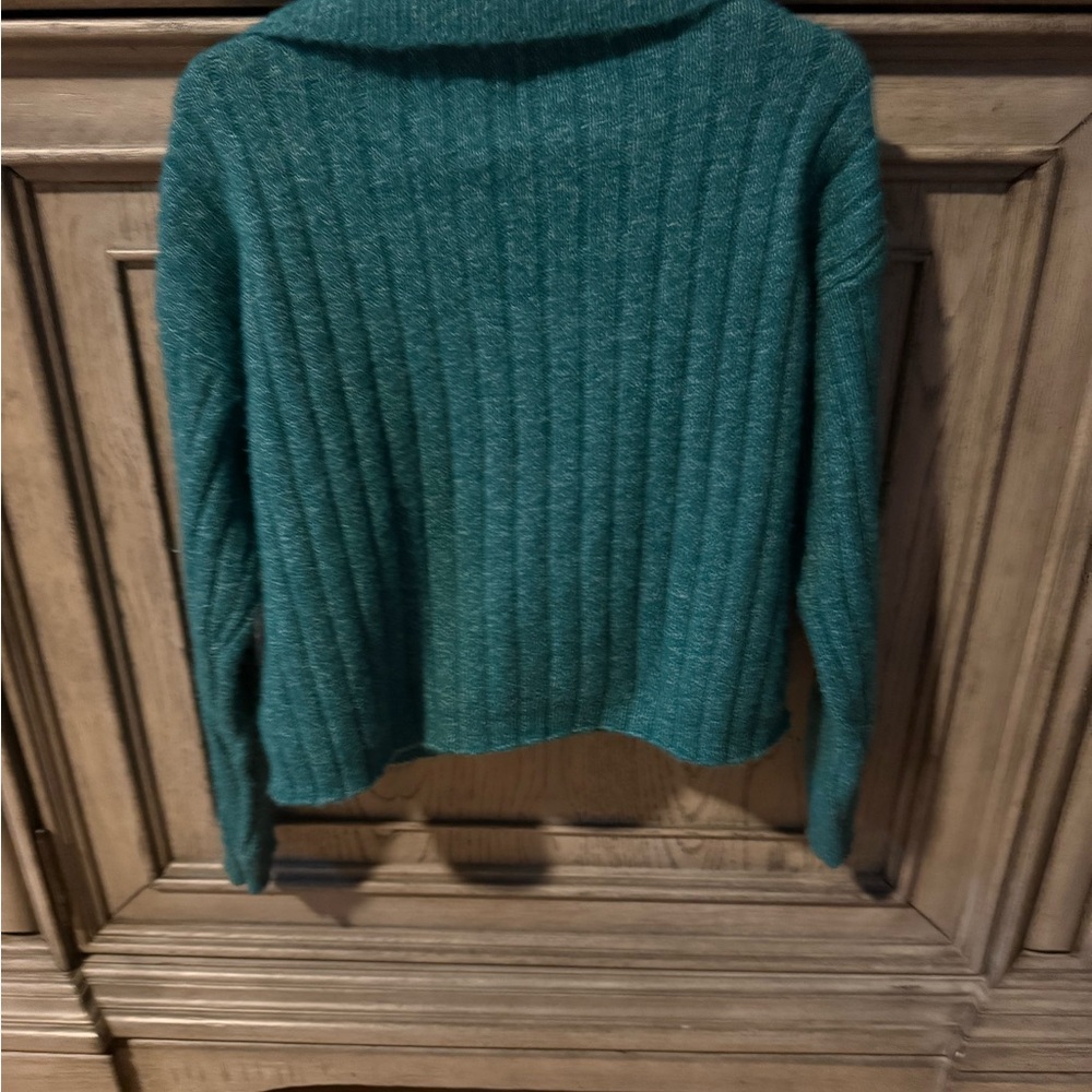Girls 2 Piece set size 4/5 Teal Sweater Never Worn - Picture 4 of 4